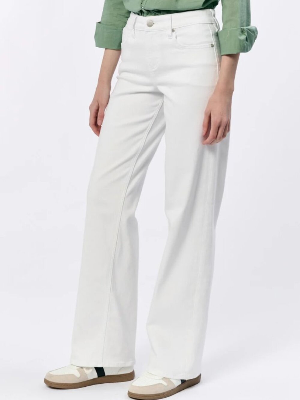 TAYLOR STRAIGHT LEG JEAN WHITE | Dear John